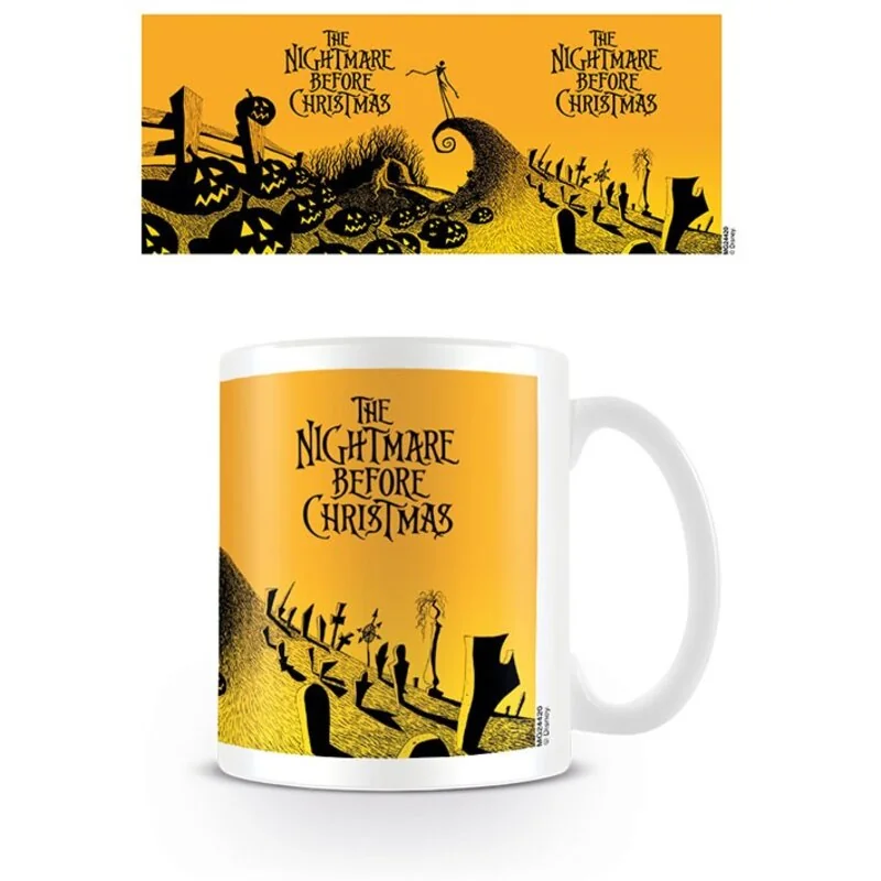 L´étrange Noël de Mr. Jack mug Graveyard Scene