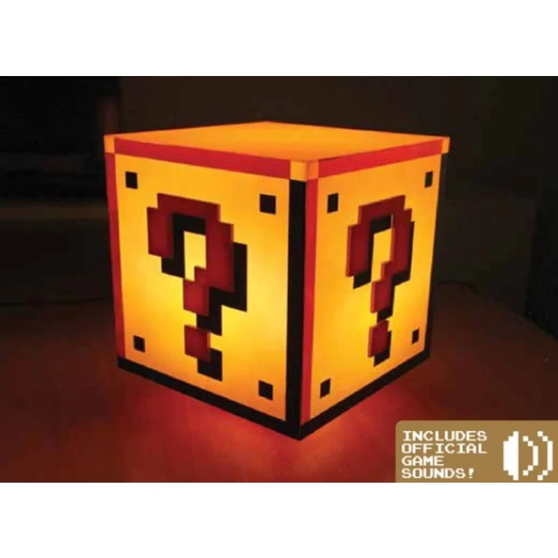 Super Mario Bros. lampe Question Block 18 cm