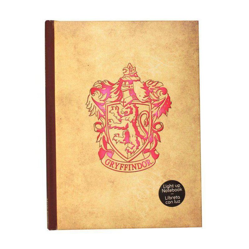 Harry Potter cahier lumineux Gryffindor