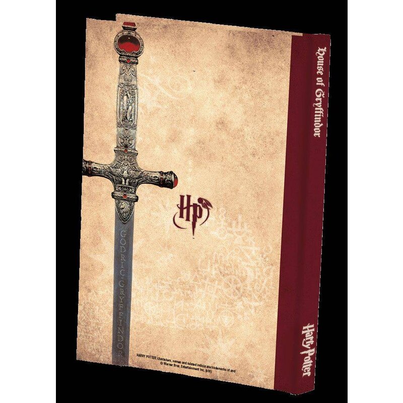 Harry Potter cahier lumineux Gryffindor