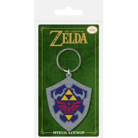 Legend of Zelda porte-clés caoutchouc Hylian Shield 6 cm