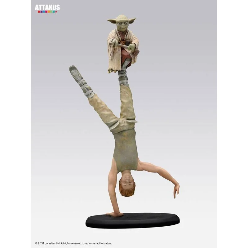 Star Wars Elite Collection statuette Yoda & Luke Skywalker Dagobah Training 26 cm