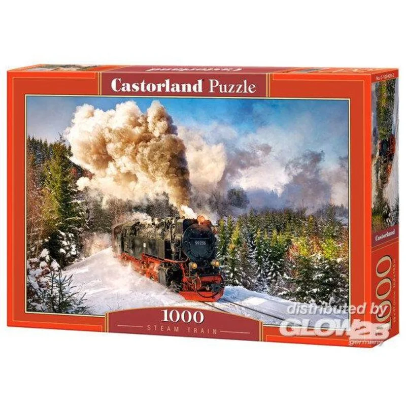 Train à vapeur, puzzle 1000 pièces