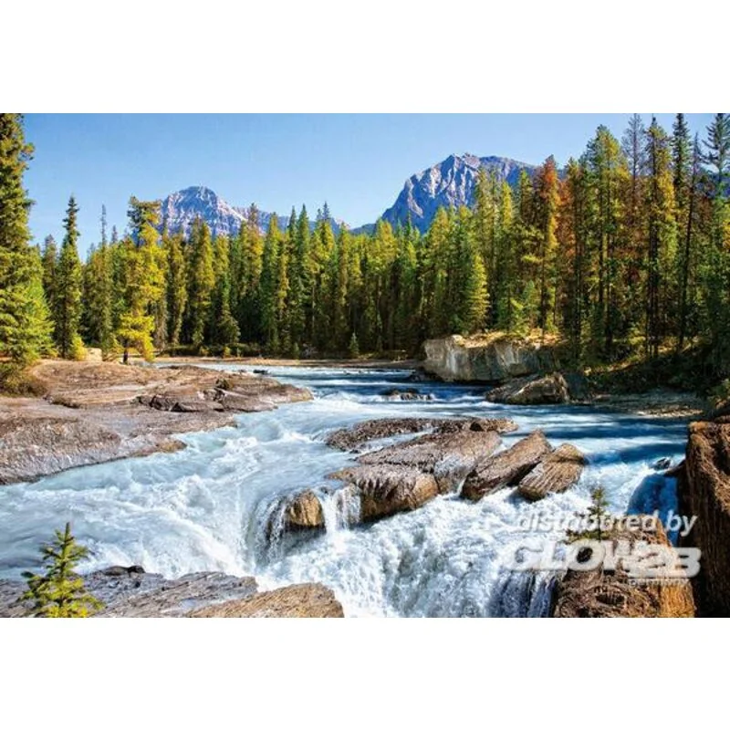 Puzzle Athabasca River, Jasper Nat.Park, Ca, Puzzl