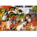 Puzzle Temps de jeu des chatons