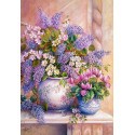 Puzzle Fleurs lilas