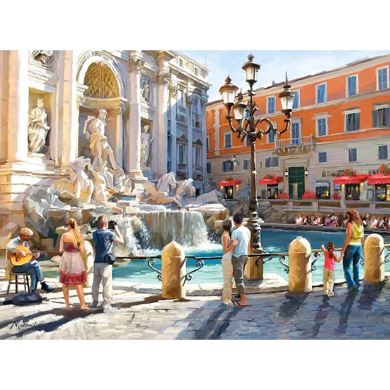 La Fontaine de Trevi, Puzzle 3000 pièces