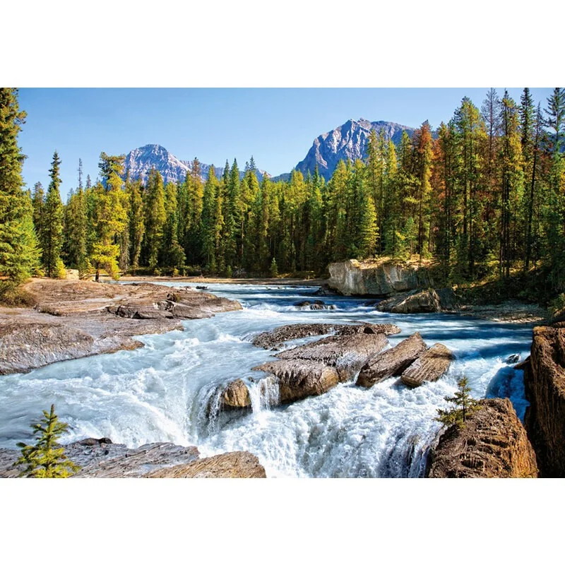 Puzzle Athabasca River, Jasper Nat.Park, Ca, Puzzl