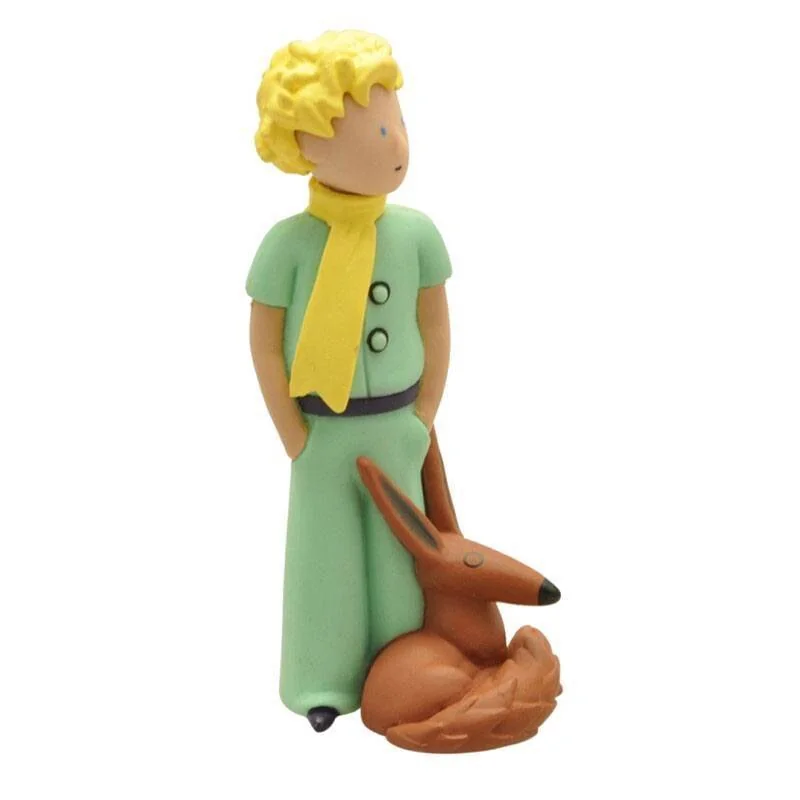 Le Petit Prince figurine Le Petit Prince et le renard 7 cm