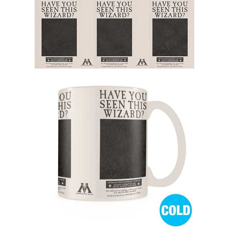 Harry Potter mug effet thermique Wanted Sirius Black