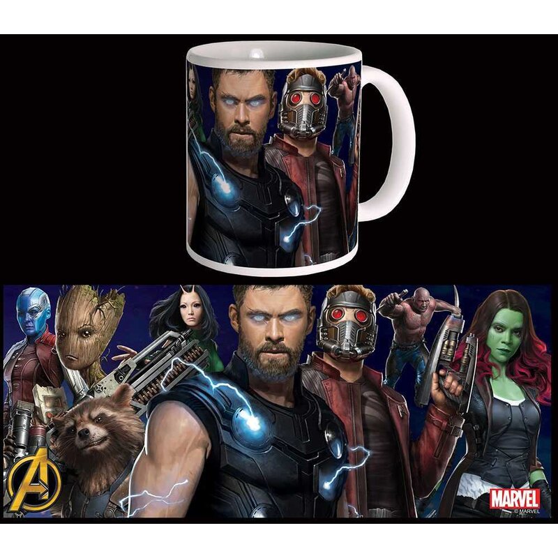 Avengers Infinity War mug Guardians & Thor