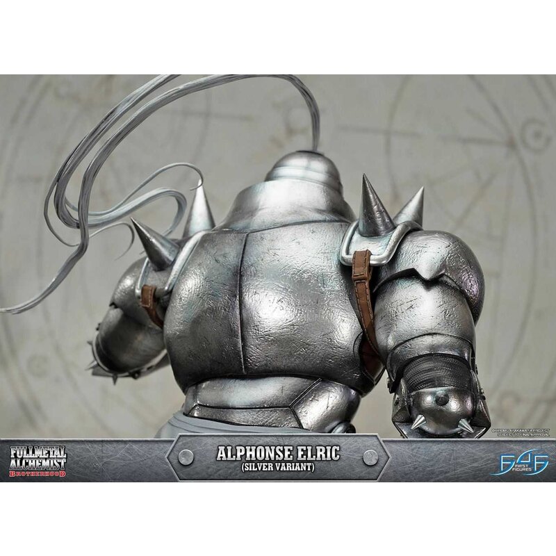 Fullmetal Alchemist Brotherhood statuette Alphonse Elric Silver Variant 55 cm