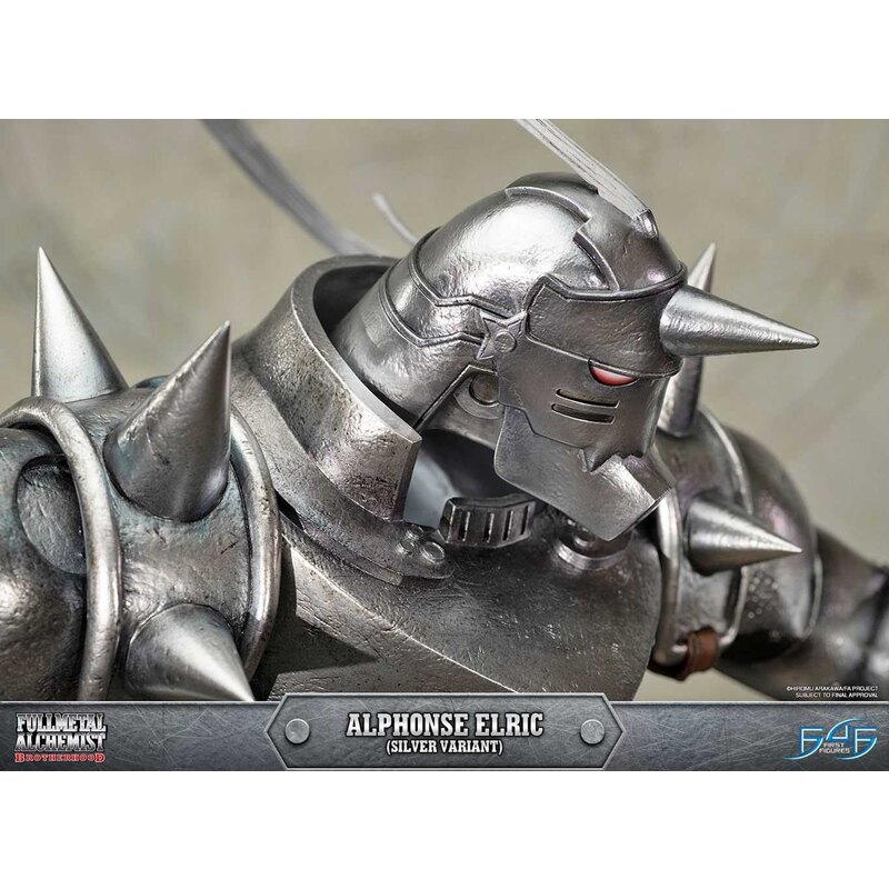 Fullmetal Alchemist Brotherhood statuette Alphonse Elric Silver Variant 55 cm