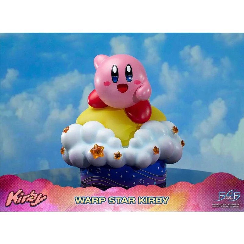 Kirby statuette Warp Star Kirby 30 cm