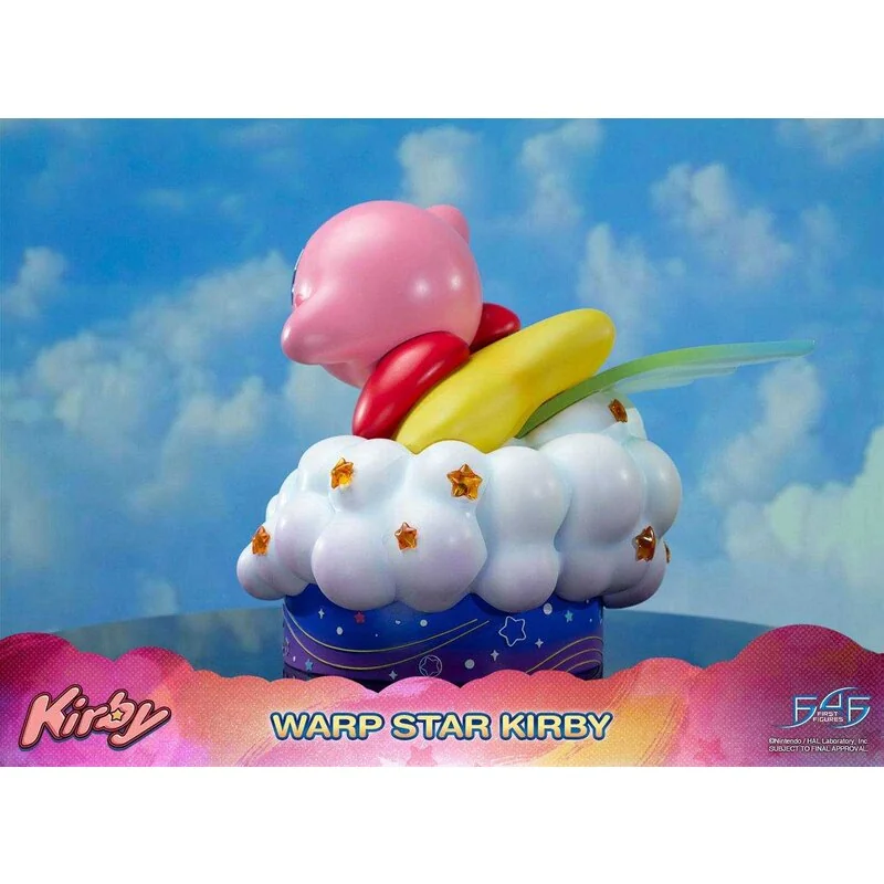 Kirby statuette Warp Star Kirby 30 cm