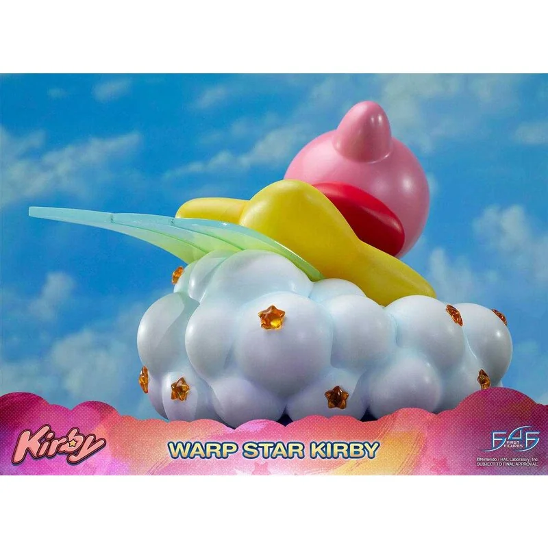 Kirby statuette Warp Star Kirby 30 cm