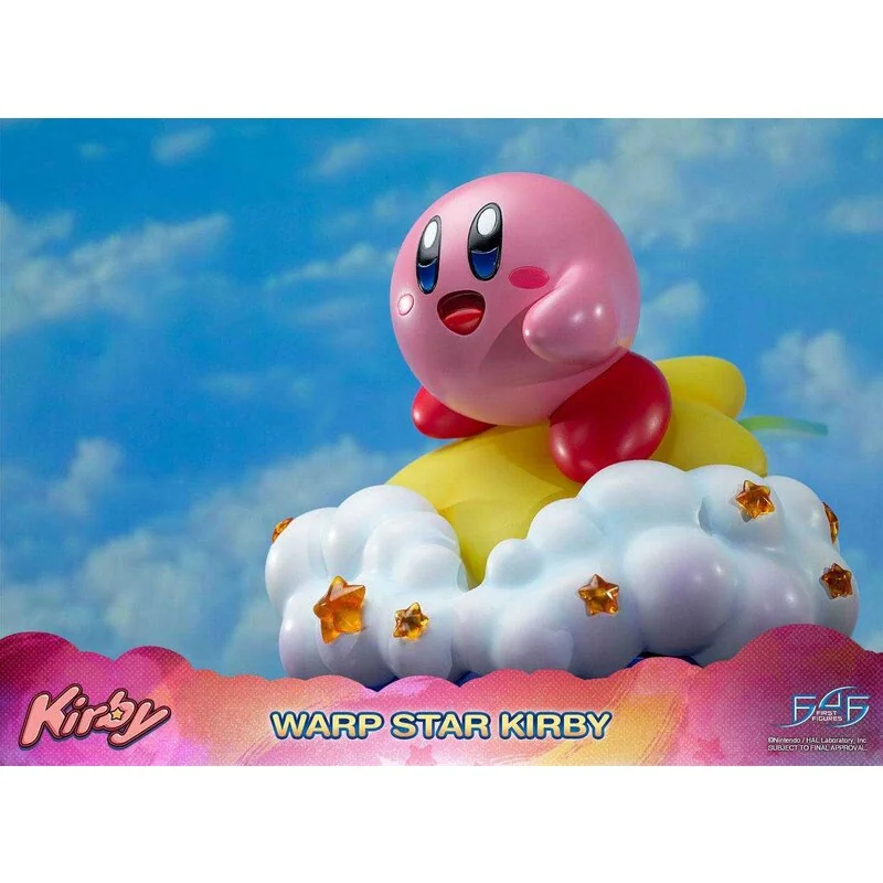 Kirby statuette Warp Star Kirby 30 cm