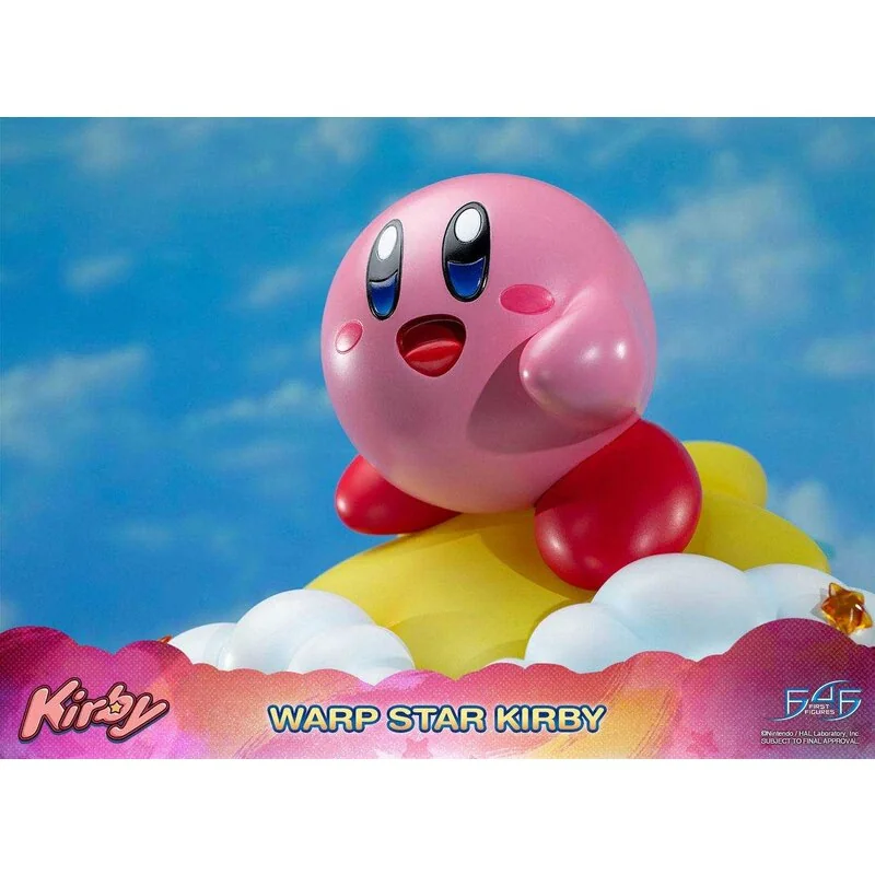 Kirby statuette Warp Star Kirby 30 cm