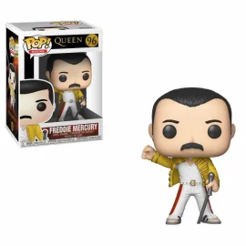 Queen POP! Rocks Vinyl Figurine Freddy Mercury Wembley 1986 9 cm