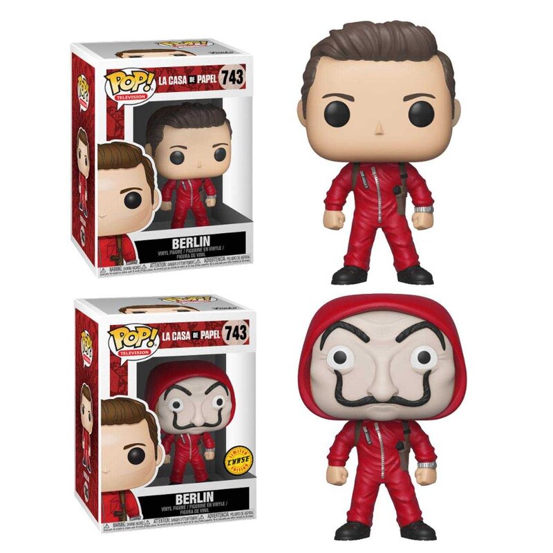 La casa de papel assortiment POP! TV Vinyl figurines Berlin 9 cm (6)