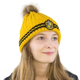 Harry Potter bonnet a Pom-Pom Hufflepuff