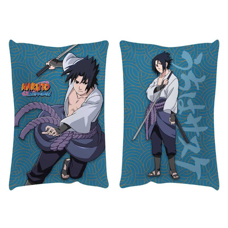 Naruto Shippuden oreiller Sasuke 50 x 33 cm