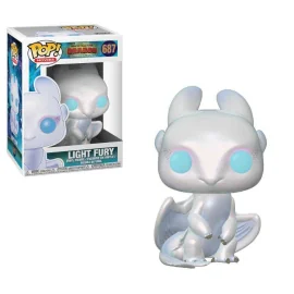 Dragons 3 POP! Figurine en vinyle Light Fury 9 cm