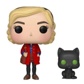 Les Nouvelles Aventures de Sabrina POP!Films Figurine Vinyle Sabrina & Salem 9 cm