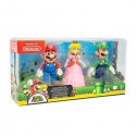 Monde de Nintendo pack 3 figurines Champignon Royaume 10 cm