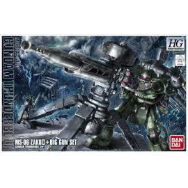 HG 1/144 ZAKU II + ENSEMBLE GRAND PISTOLET GUNDAM THUNDERBOLT Ver.