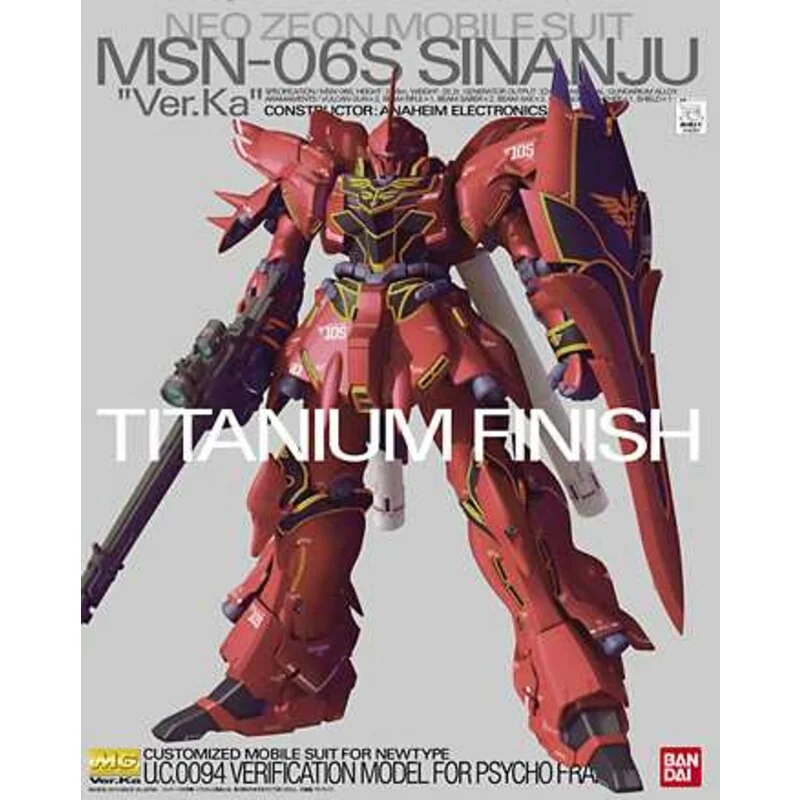 MG 1/100 MSN06S SINANJU VER.KA TTNM FN