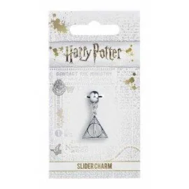 Harry Potter breloque plaquée argent Deathly Hallows