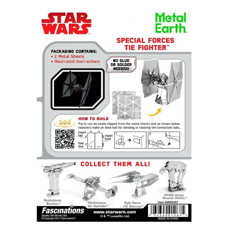 STAR WARS (EP7) SPECIAL FORCES TIE FIGHTER