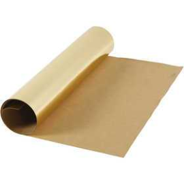 Papier imitation cuir, l: 49 cm, 350 g/m2, or, 1m