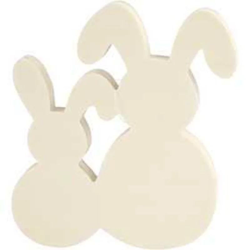 Lapins, h: 17 cm, l: 16 cm, triplex, 1set, ép. 2 cm