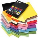 Color Bar, A4 210x297 mm, 100 gr, Couleurs assorties, uni, 160flles. ass.