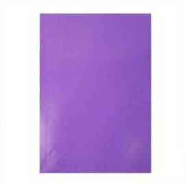 Papier glacé, feuille 32x48 cm, 80 gr, violet, 25flles