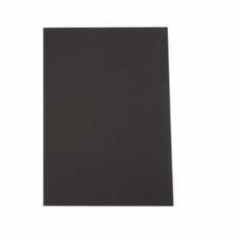 Carte à décorer, feuille 460x640 mm, 210-220 gr, noir froid, 25flles