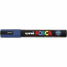 Marqueur Uni Posca, trait: 2,5 mm, PC-5M , bleu, moyen, 1pièce