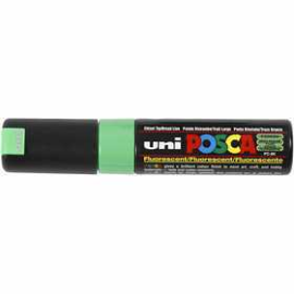Marqueur Uni Posca, trait: 8 mm, PC-8K , vert fluo, large, 1pièce