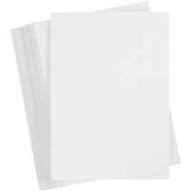 Papier cartonné, A4 210x297 mm, 250 gr, blanc, 100flles