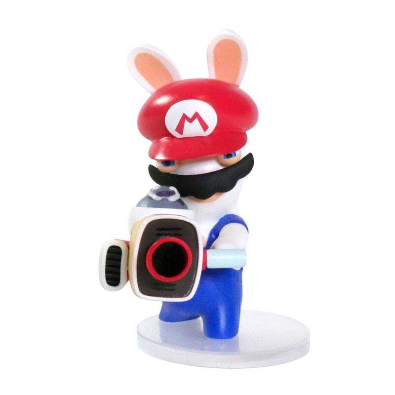 Mario + The Lapins Crétins Kingdom Battle figurine PVC Rabbid-Mario 8 cm