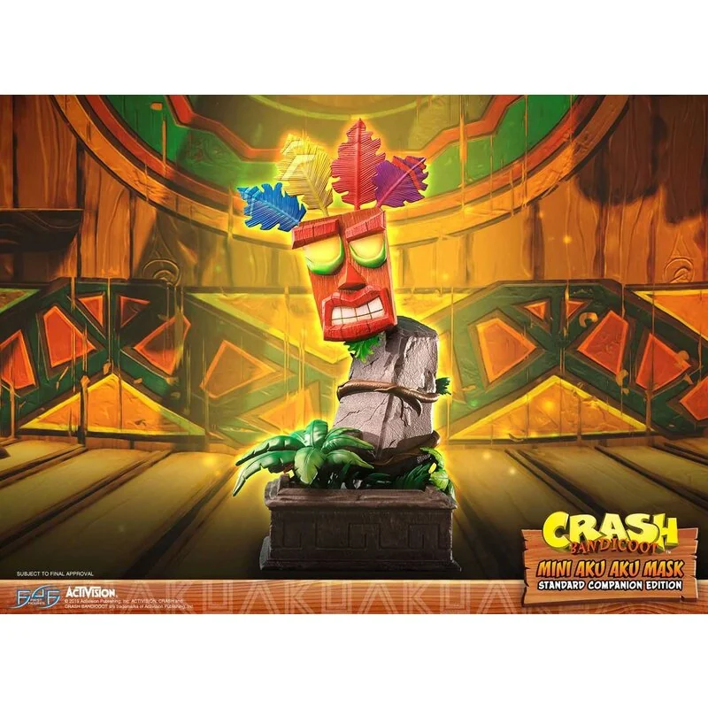 Crash Bandicoot statuette Mini Aku Aku Mask 40 cm