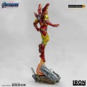 Avengers: Statuette de fin de jeu Legacy Replica 1/4 de Iron Man Mark LXXXV Version Deluxe 84 cm