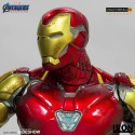 Avengers: Statuette de fin de jeu Legacy Replica 1/4 de Iron Man Mark LXXXV Version Deluxe 84 cm