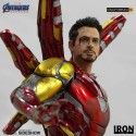 Avengers: Statuette de fin de jeu Legacy Replica 1/4 de Iron Man Mark LXXXV Version Deluxe 84 cm