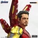 Avengers: Statuette de fin de jeu Legacy Replica 1/4 de Iron Man Mark LXXXV Version Deluxe 84 cm