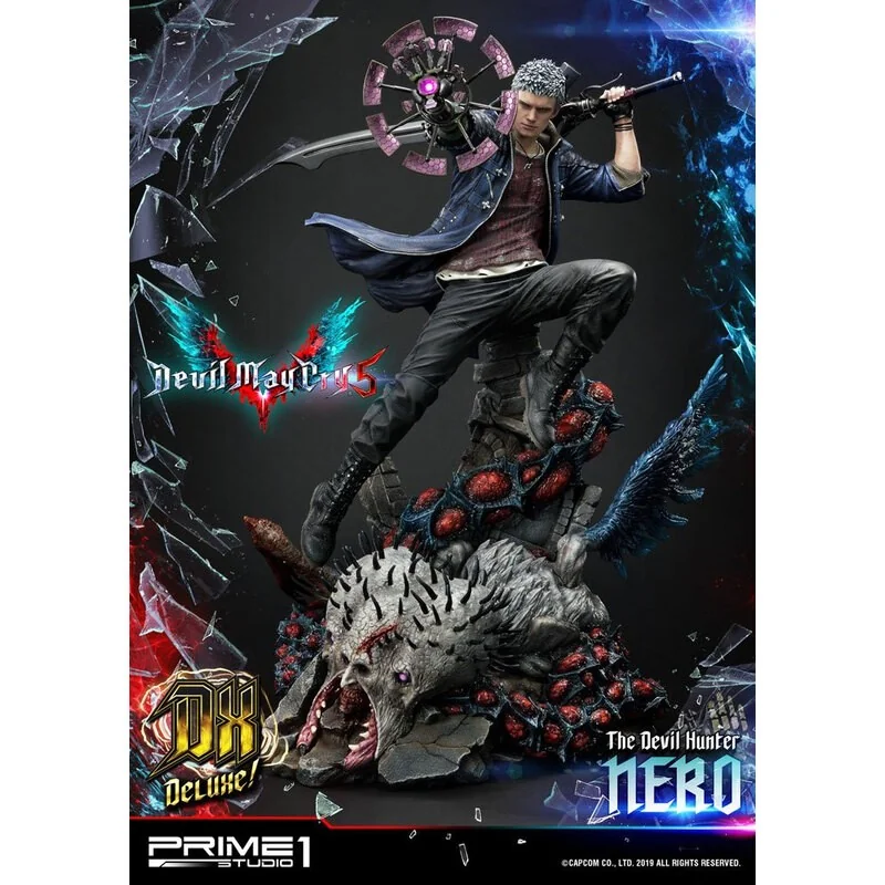 Devil May Cry 5 statuette Nero Deluxe Ver. 70 cm