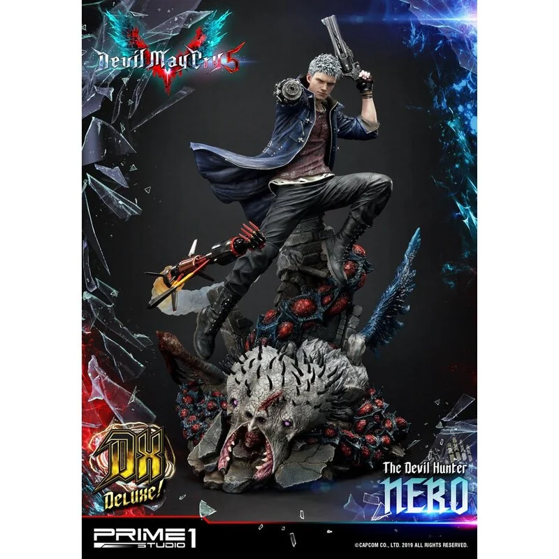 Devil May Cry 5 statuette Nero Deluxe Ver. 70 cm