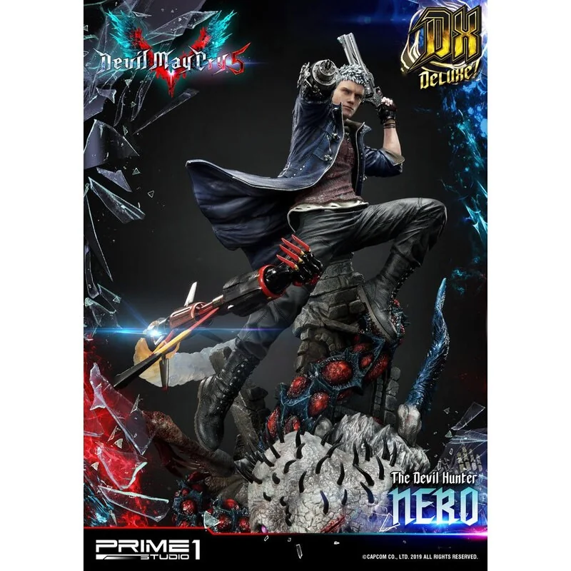 Devil May Cry 5 statuette Nero Deluxe Ver. 70 cm